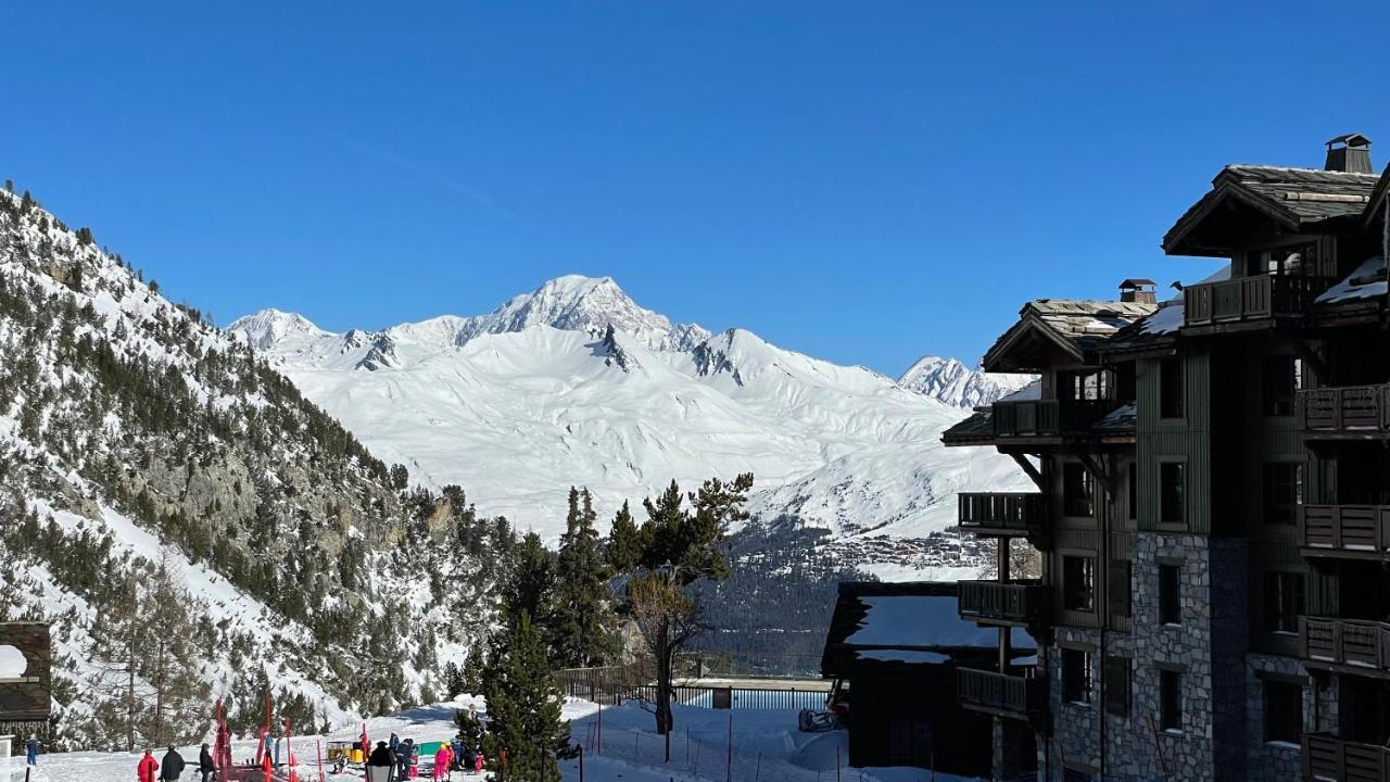 Arc 1950 - Appt 2Ch - 6 Pers - Res 5* Luxe - Piscine, Sauna, Hamman, Jacuzzi - Classe 5 Cristaux Paradiski Les Arcs  Luaran gambar