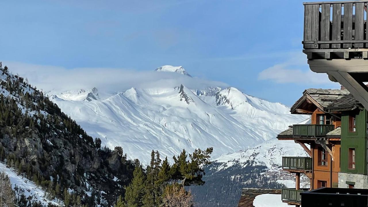 Arc 1950 - Appt 2Ch - 6 Pers - Res 5* Luxe - Piscine, Sauna, Hamman, Jacuzzi - Classe 5 Cristaux Paradiski Les Arcs  Luaran gambar